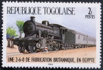 Stamps : Africa : Togo :  Trenes