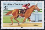 Stamps : Africa : Togo :  Caballos