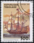 Stamps : Africa : Togo :  Barcos