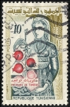 Stamps Tunisia -  Mujer