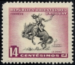 Stamps Uruguay -  Caballos