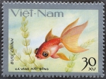 Stamps Vietnam -  Peces