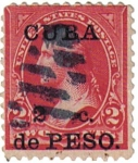 Sellos de America - Estados Unidos -  U.S.Postage. George Washington. Cuba