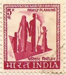 Sellos del Mundo : Asia : India : FAMILY PLANNING