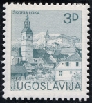 Stamps Yugoslavia -  Edificios y monumentos