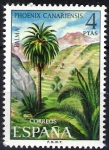 Stamps Spain -  Flora. Palma.