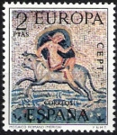 Stamps Spain -  Europa - C.E.P.T. El rapto de Europa.