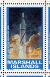 Stamps Oceania - Marshall Islands -  1989 Exploracion espacial: 1er satelite americano 1958