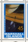 Stamps Oceania - Marshall Islands -  1989 Exploracion espacial: 1er vuelo a Saturno 1979