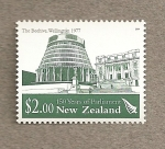Stamps New Zealand -  150 Años de Parlamento