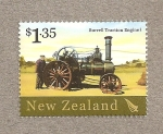 Stamps New Zealand -  Maquinaria agrícola histórica
