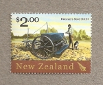 Stamps New Zealand -  Maquinaria agrícola histórica