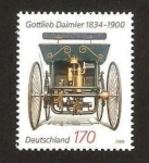 Sellos del Mundo : Europa : Alemania : 2550 - Gottlieb Daimler, ingeniero e inventor, primer vehículo con motor a explosión