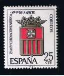 Stamps Spain -  Edifil  1521  LXXV Anive. de la Coronación de Nuestra Sra. de la Merced  