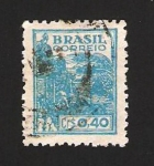 Stamps : America : Brazil :  campo de trigo