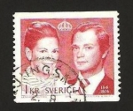Stamps Sweden -  monarcas suecos