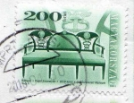 Stamps : Europe : Hungary :  antiguedades