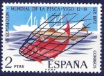 Stamps Spain -  VI Exposición Mundial de la Pesca, Vigo.