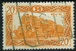 Stamps Belgium -  Locomotoras