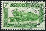 Stamps : Europe : Belgium :  Locomotoras