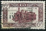 Stamps Belgium -  Locomotoras