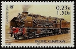 Sellos de Europa - Francia -  Locomotora Francesa Pacific Chapelon