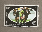 Stamps New Zealand -  Rugby a 7