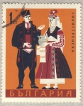 Stamps Bulgaria -  traje tipico 1ct  1968