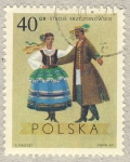 Stamps Poland -  traje y baile tipico