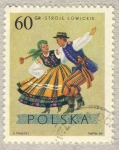 Stamps Europe - Poland -  traje y baile tipico