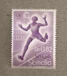 Sellos del Mundo : Africa : Somalia : Atleta