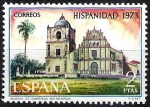 Stamps Spain -  Hispanidad. Nicaragua.Iglesia de Subtiava.