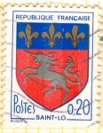 Stamps : Europe : France :  Escudo de Saint-Lo