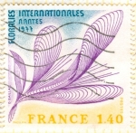 Stamps : Europe : France :  IV Exposición floral Internacional en Nantes
