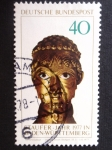 Stamps Germany -  STAUFER ( CABEZA DORADA)