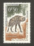 Stamps : Africa : Mauritania :  hiena