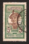 Sellos de Europa - Francia -  nativa de Martinica
