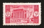 Stamps Lebanon -  templo de baco en ballbeck