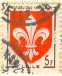 Stamps France -  Escudo Lille