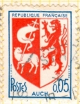 Stamps : Europe : France :  Escudo Auch