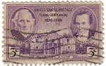 Stamps United States -  The Alamo. Texas Centennial 1836-1936.