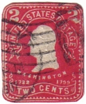 Stamps United States -  George Washington 1732-1799