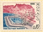 Stamps : Europe : Monaco :  Estadio Náutico Rainiero III