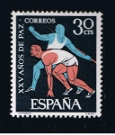 Stamps Spain -  Edifil  1577  XXV años de Paz Española  