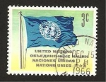 Stamps ONU -  Bandera