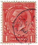 Stamps : Europe : United_Kingdom :  Rey George V