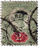 Stamps United Kingdom -  Efigie de la reina Victoria