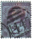 Stamps United Kingdom -  Efigie de la reina Victoria
