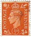 Stamps United Kingdom -  Rey  George VI