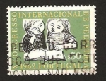 Sellos de Europa - Portugal -  X congreso internacional de pediatria